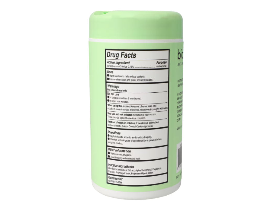 Biopure Anti-Bacterial Hand Wipes, 50-pc Pack