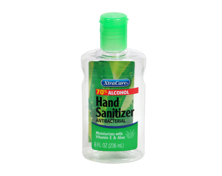 Xtra Care Antibacterial Hand Sanitizer with Vitamin E & Aloe, 8-oz. Bottles