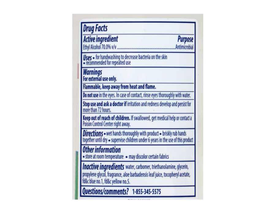 Xtra Care Antibacterial Hand Sanitizer with Vitamin E & Aloe, 8-oz. Bottles